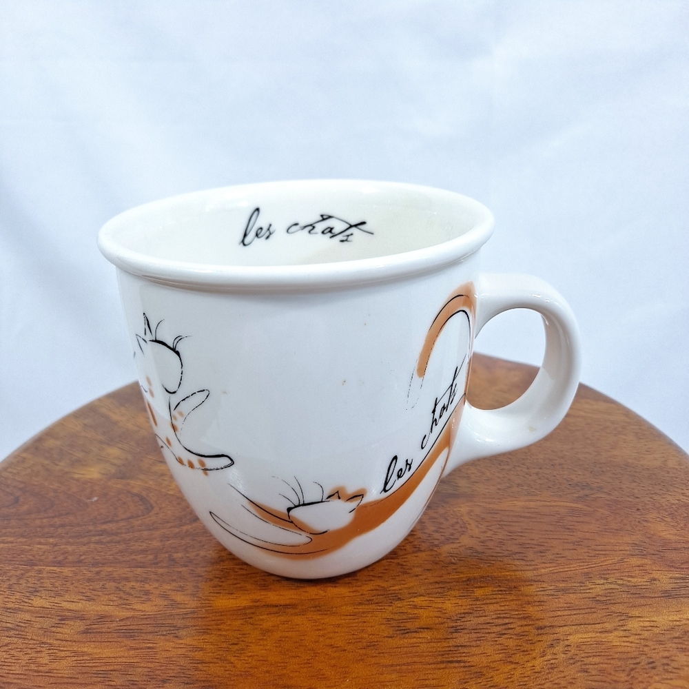Chaleur Les Chats Ceramic 16oz Mug
